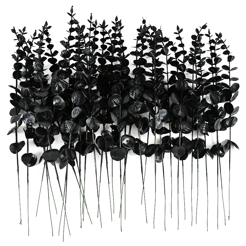 10/20Pcs Black Artificial Euca - Florist Supply Bulk recension och pris
