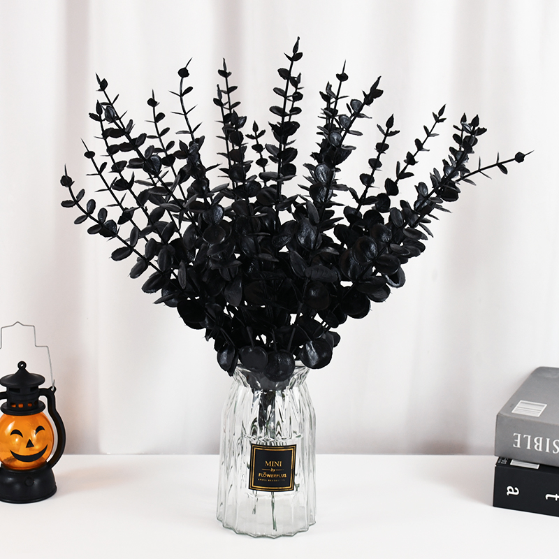 10/20Pcs Black Artificial Euca - Florist Supply Bulk recension och pris