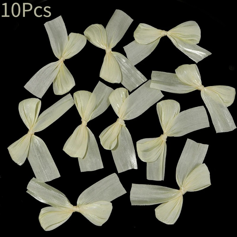 10Pcs  Ribbon Folding Bow Hair - Supply Florist recension och pris