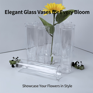 10-27Clear Acrylic Cylinder Va - Florist Supply Vases recension och pris