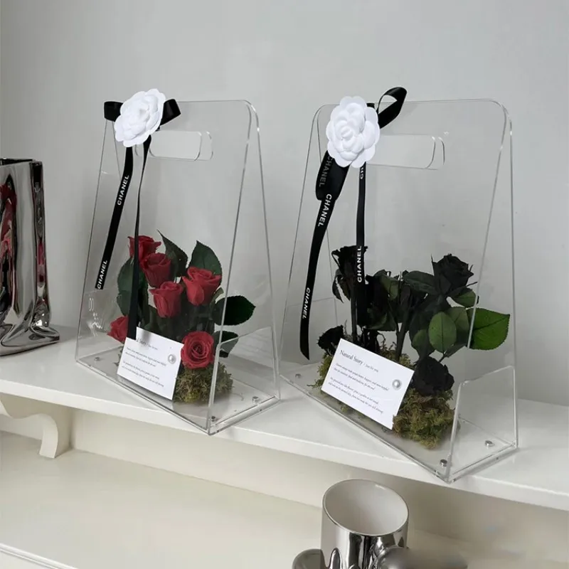 Triangle Acrylic Flower Box Fr - Florist Flower Supply recension och pris
