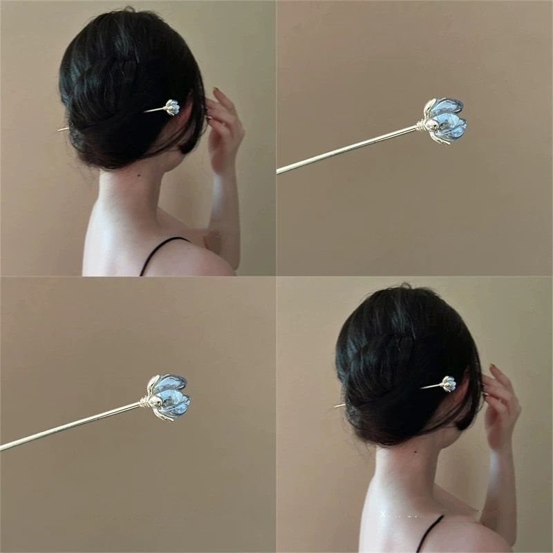 Blue Flower Hairpin, Daily Hai - Supply Florist recension och pris