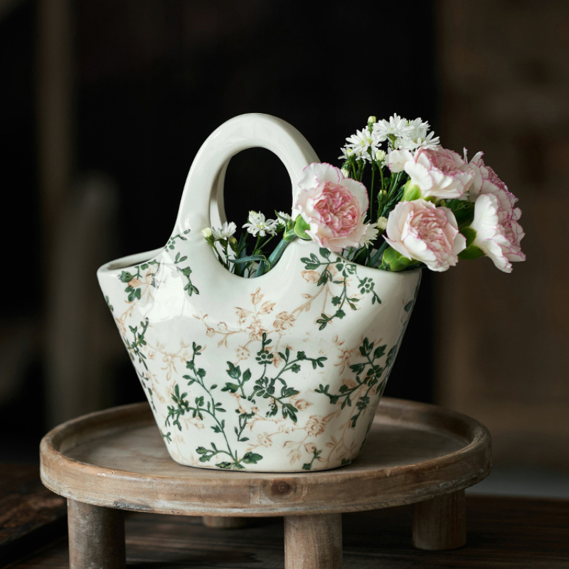 Bag ceramic vase ornaments, li - Florist Supply Vases recension och pris