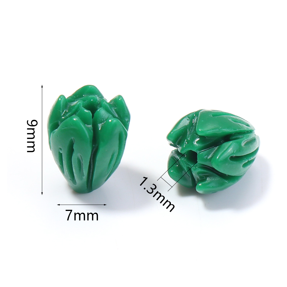 10pcs/lot 7x9mm Imitation Cora - Supply Florist recension och pris
