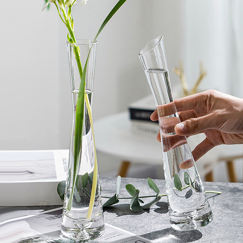 Transparent Glass Flower Vase  - Florist Supply Vases recension och pris