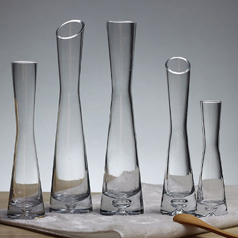 Transparent Glass Flower Vase  - Florist Supply Vases recension och pris