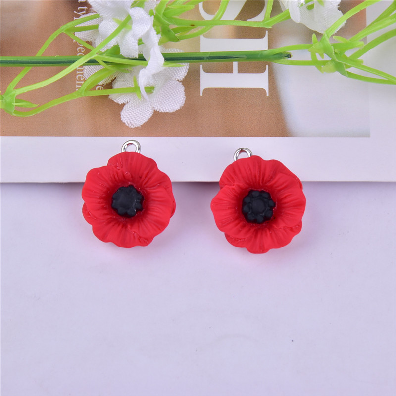 10pcs Vibrant Red Poppy Flower - Supply Florist recension och pris