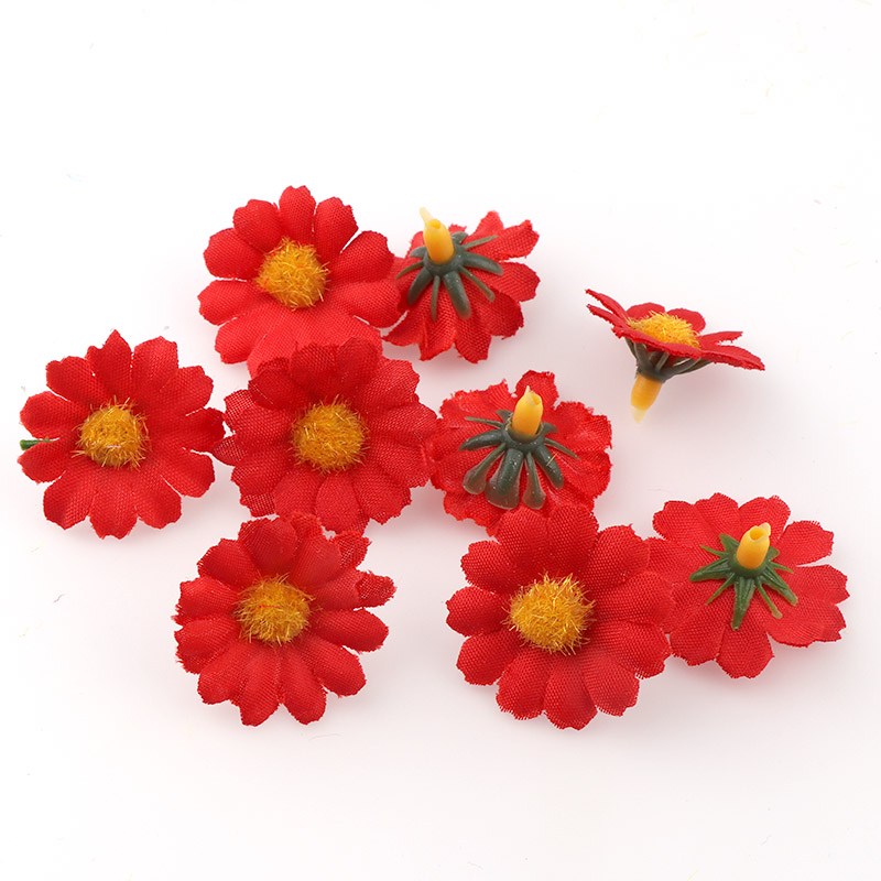 100PC/lot 2.5cm Mini Daisy Dec - Florist Supply Bulk recension och pris