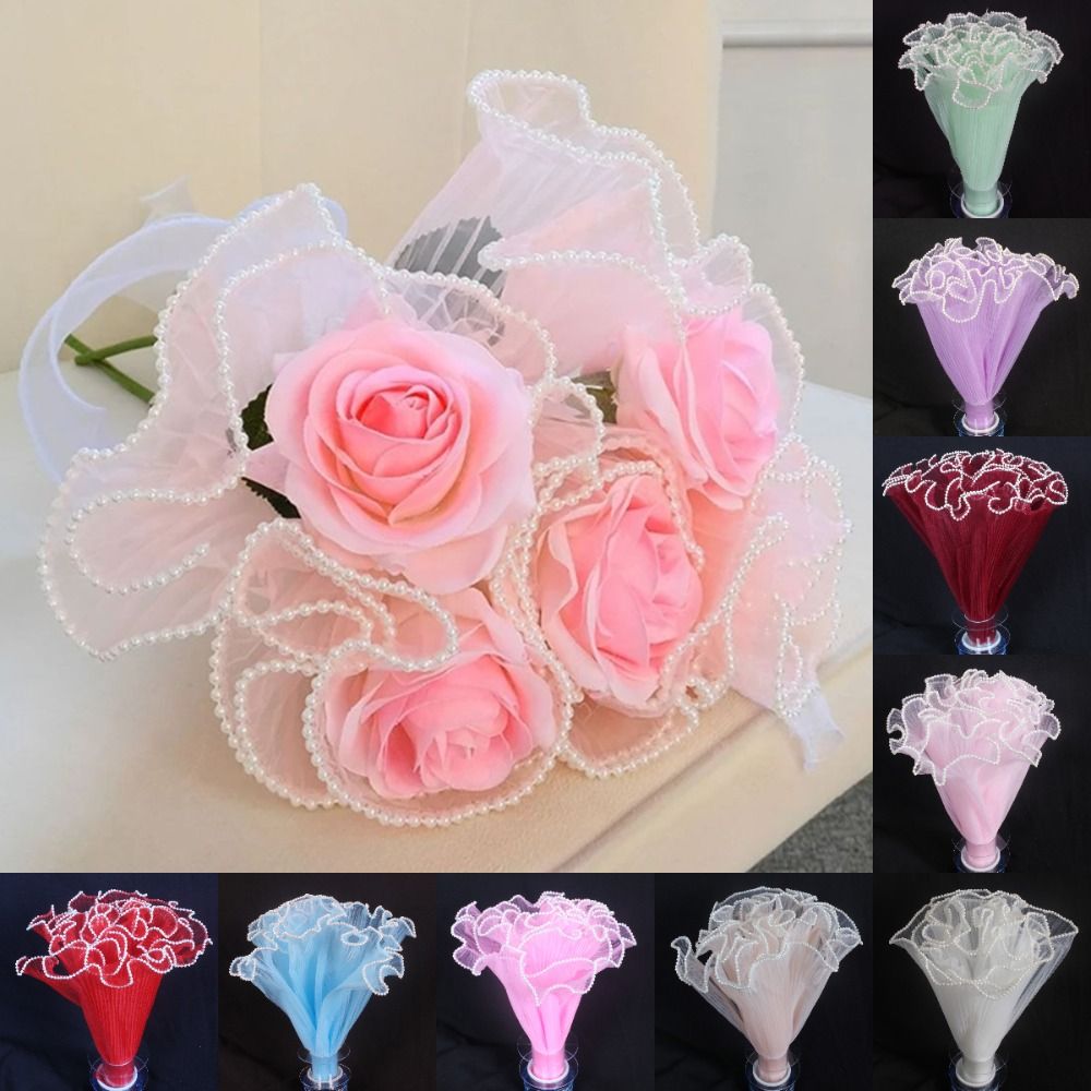 28cmx4Yards Flower Bouquet Wra - Florist Flower Supply recension och pris