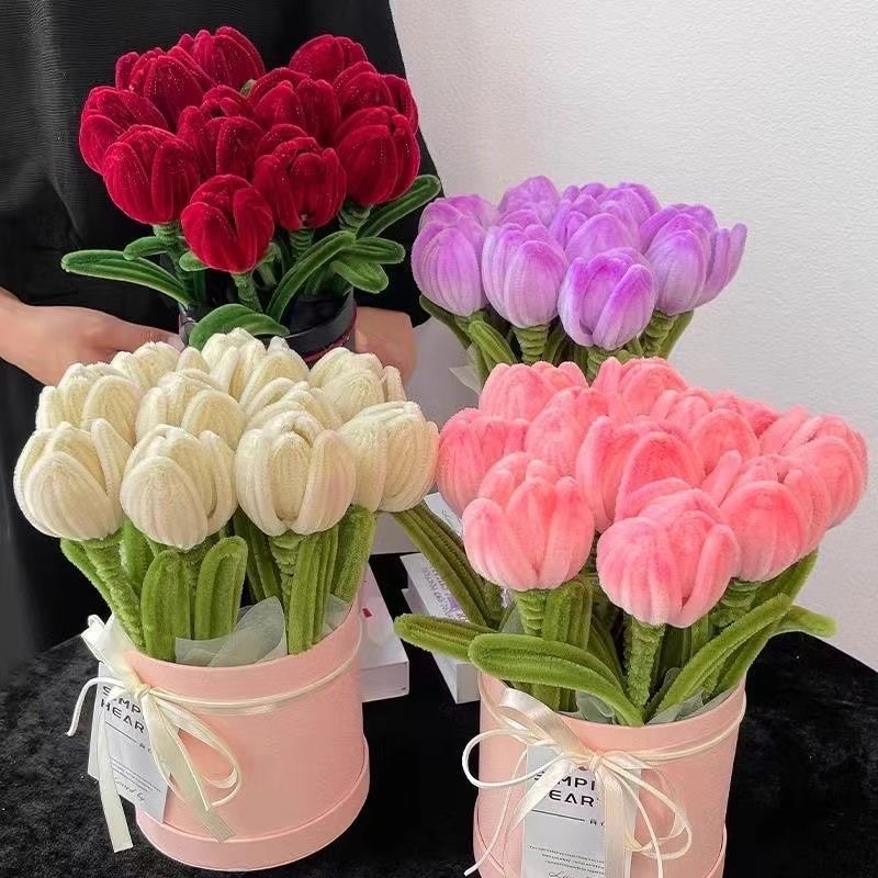Red Chenille Stems Pink Pipe C - Florist Supply Bulk recension och pris