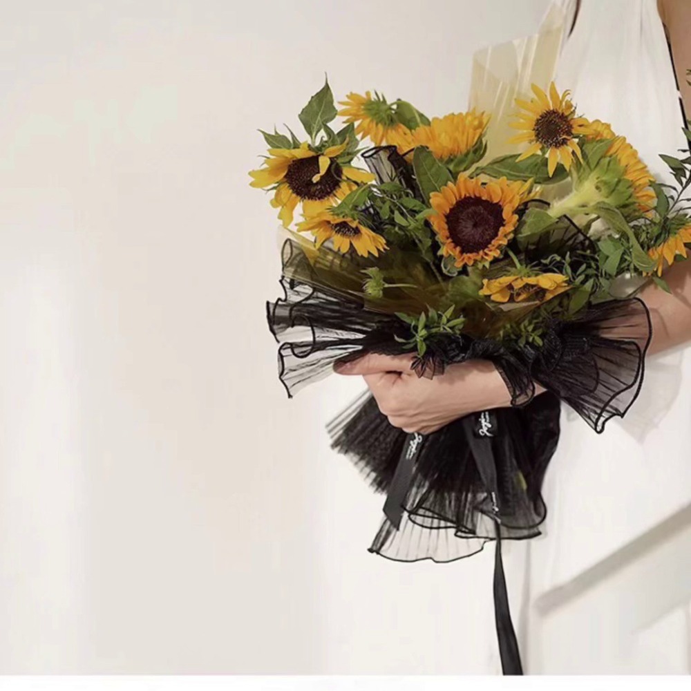 28cmx4Yards Flower Bouquet Wra - Florist Flower Supply recension och pris