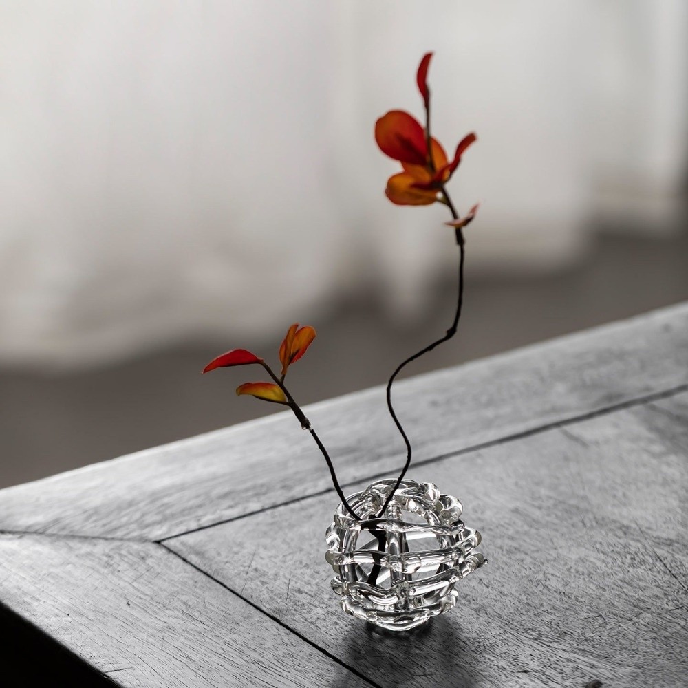Transparent Glass Ball Vase Ze - Florist Supply Vases recension och pris